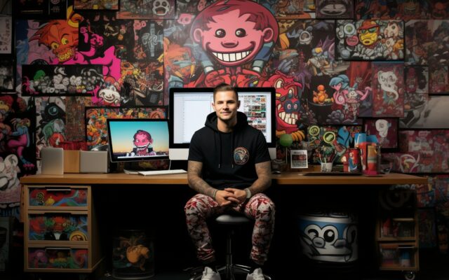 Creative Maestro in Eclectic Studio