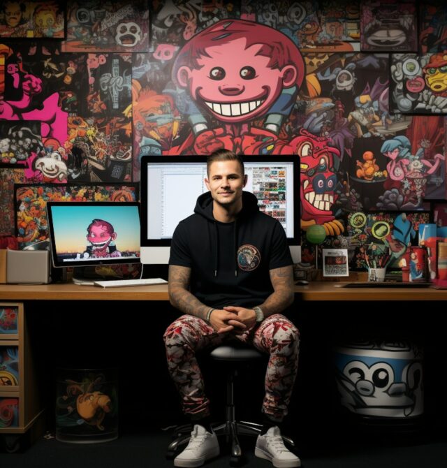 Creative Maestro in Eclectic Studio